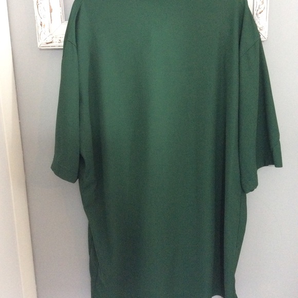 Men’s Nike Dri Fit Jersey Polo Shirt Green XXL - Picture 5 of 8
